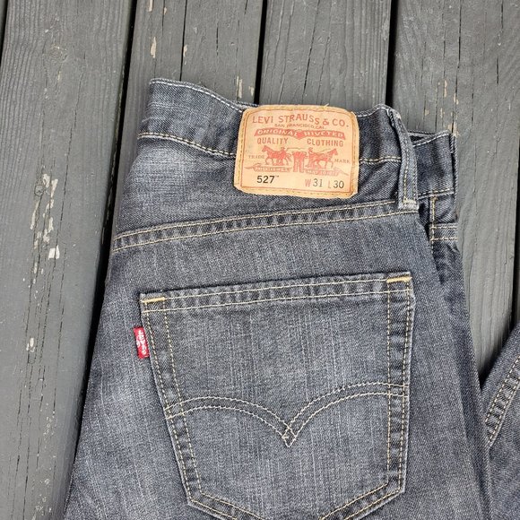 Levi's 527 Bootcut Denim Jeans - Picture 1 of 6